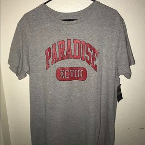 Forever 21 men “Paradise XCVIII” graphic tee